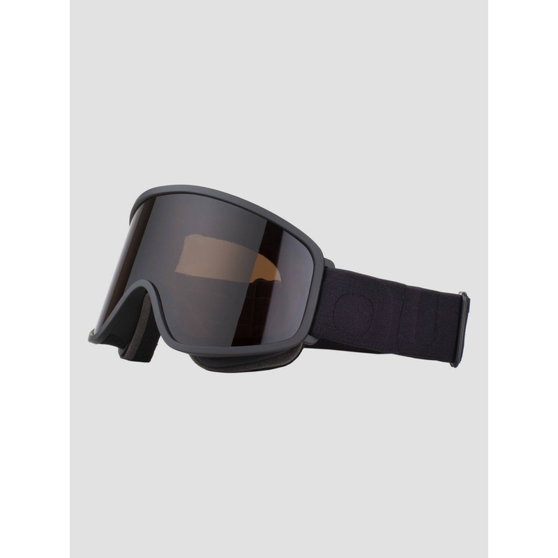 Flat Black Goggle–smoke