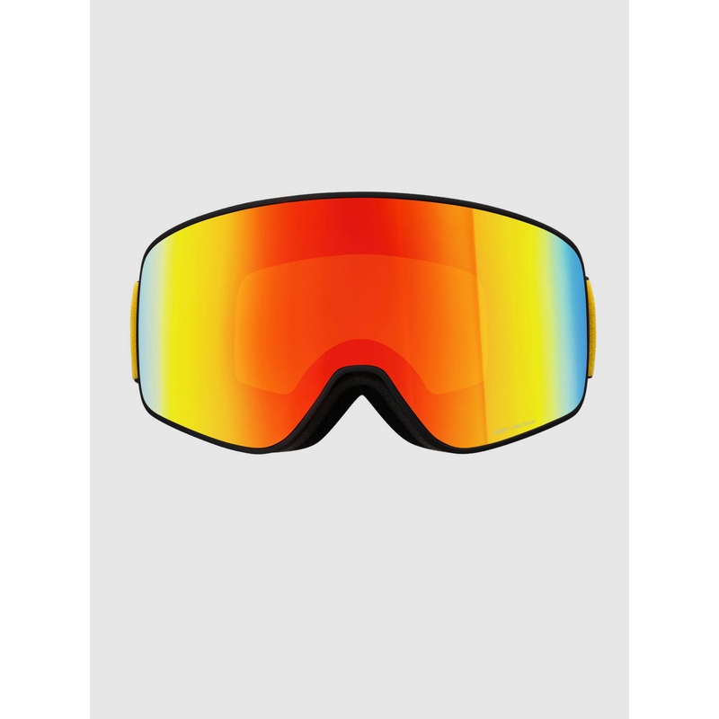 Rush Black Goggle–orange with red