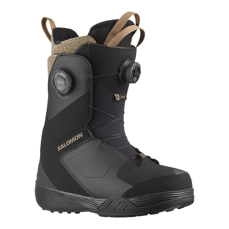 Kiana Dual Boa Women Snowboard Boots – Black/Black 2025