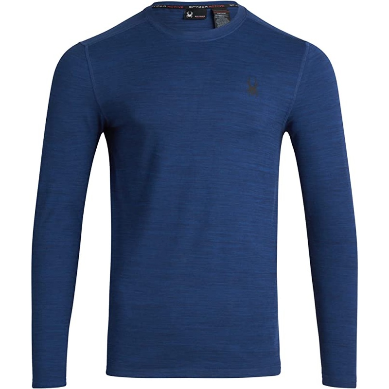 SPYDER MENS TOP BLUE HEATHER SPM105R