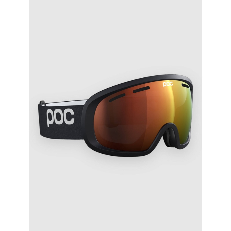 Fovea Mid Uranium Black Goggle–Partly Sunny Orange