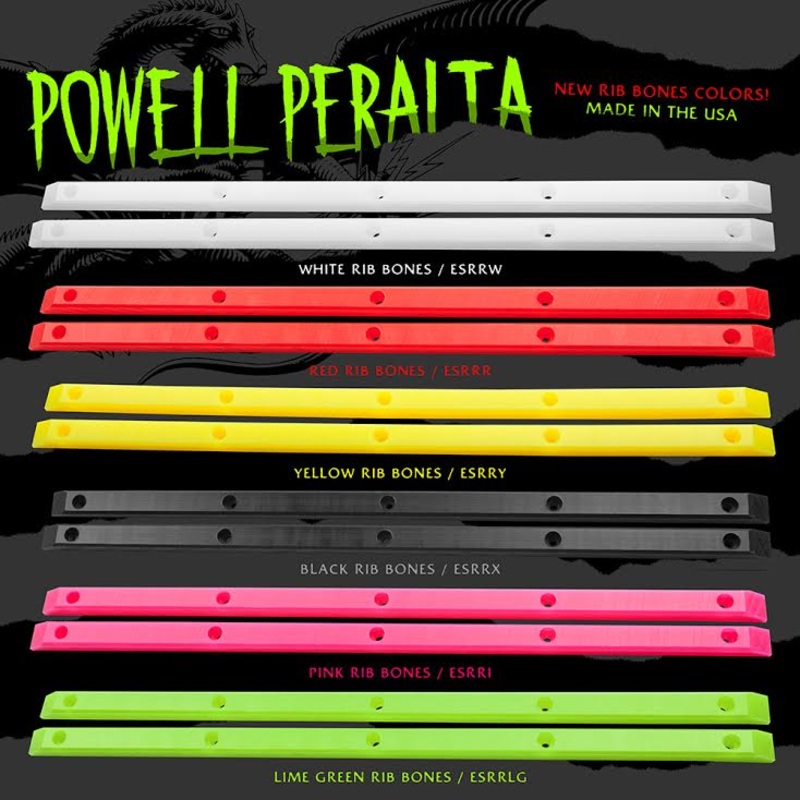Powell Peralta Rib Bone 14.5″ Skate Rails (Multiple Color Options)