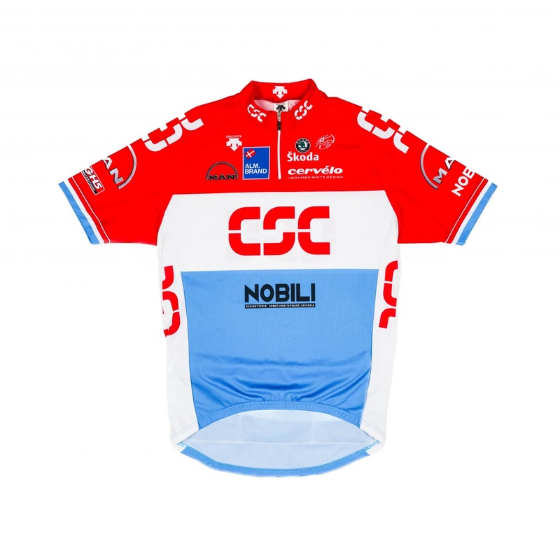 DESCENTE Quarter Zip Short Sleeve Cycling Jersey  – Men’s