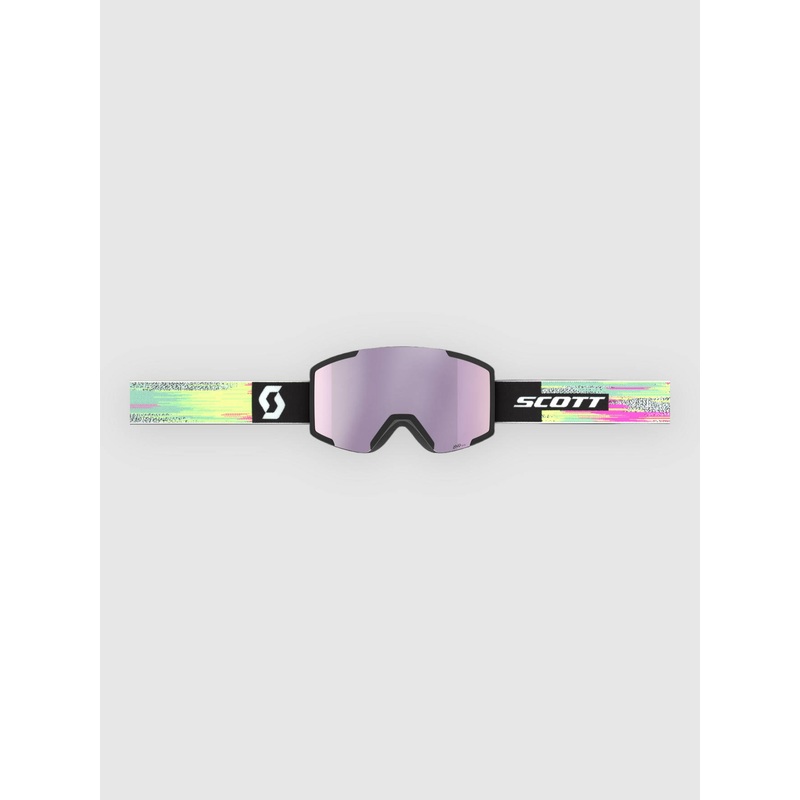 Shield Black/Neon Yellow Goggle–amp lavender chrome s3