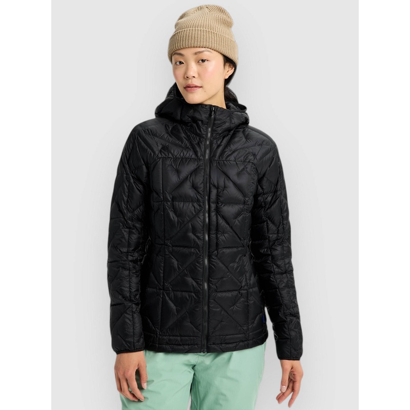 ak Baker Hooded Down Insulator Jacket–true black