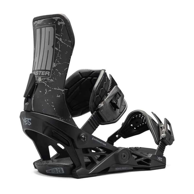Airmaster Snowboard Bindings – Black 2025