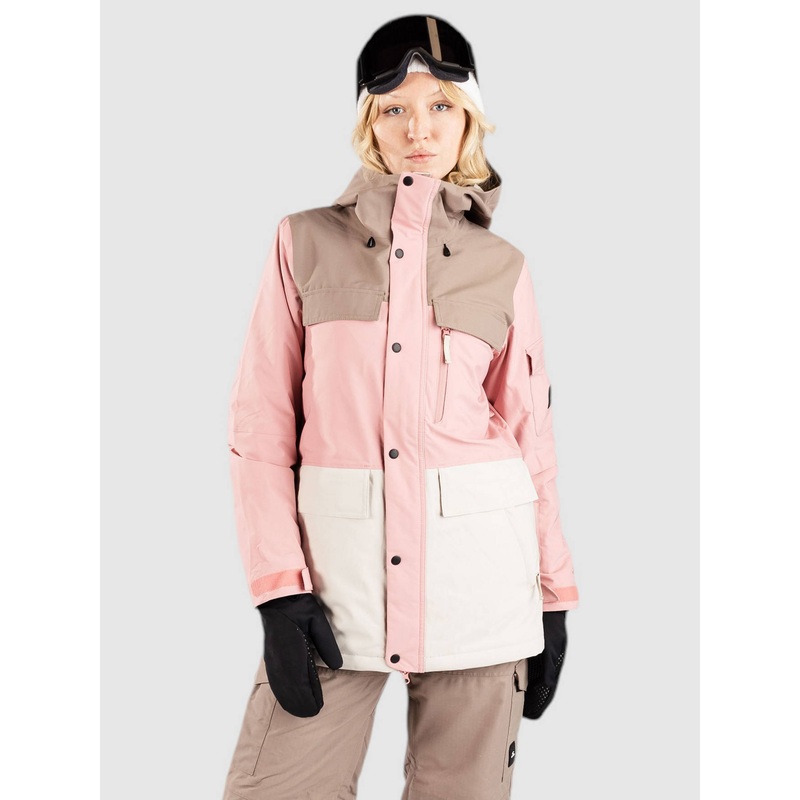 Utility Pro Hybrid Jacket–genuine pink colour block