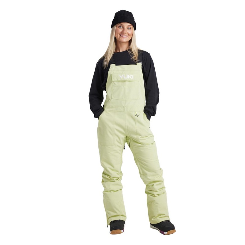 Yuki Threads 2024 Womens Brooklyn Bib Pant – Washed Jade