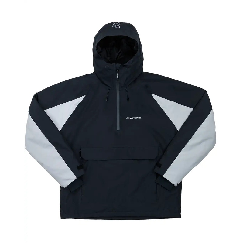 Retro Anorak 2L Winter Jacket – Black