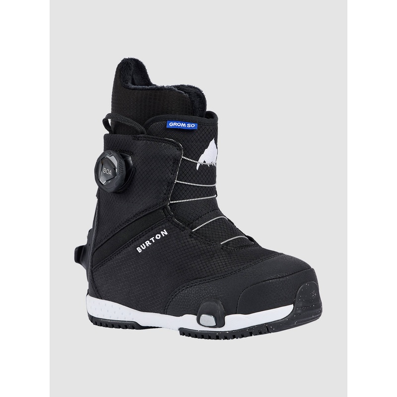 Grom Step On 2026 Kids Snowboard Boots–black