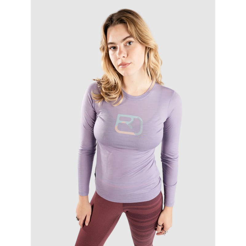 150 Cool Mtn Silhouette Base Layer Top–lush lavender