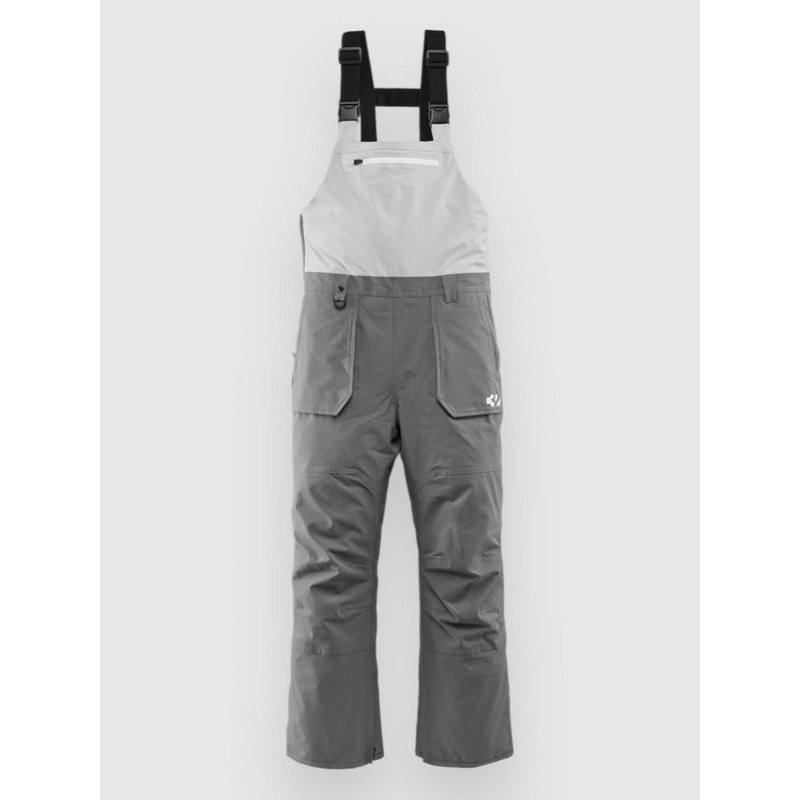 Basement Bib Pants–gray