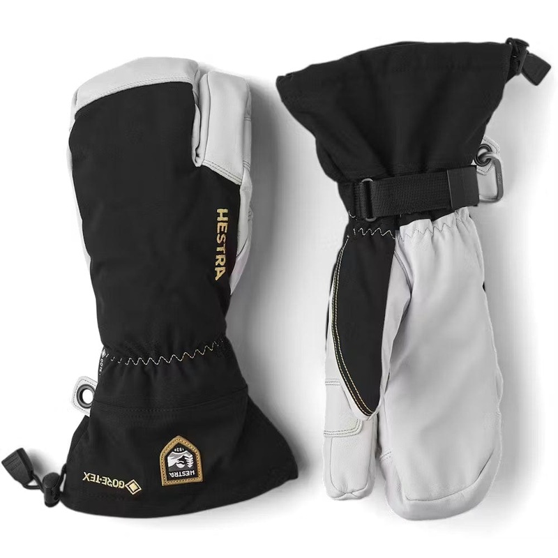 HESTRA 3-FINGER ARMY LEATHER GORE-TEX