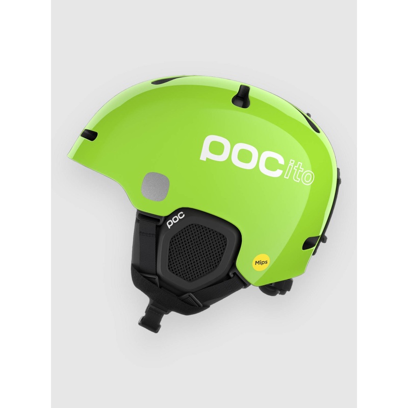 Pocito Fornix MIPS Kids Helmet–fluorescent yellow/green