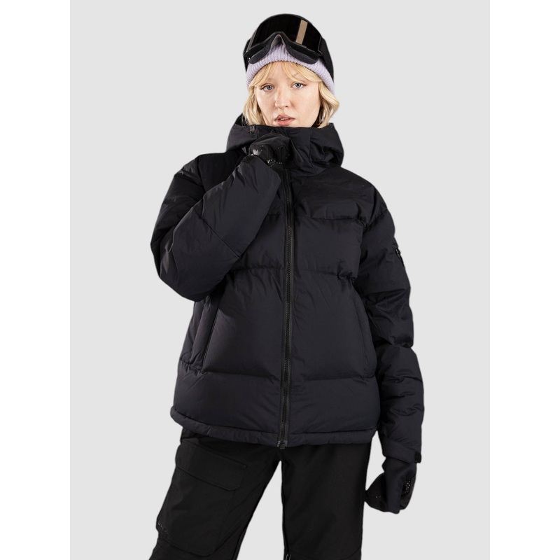 Alofted Puffer Jacket–true black
