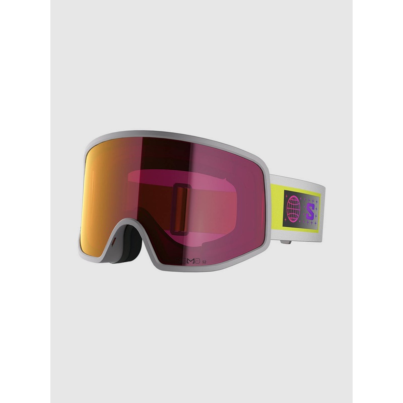 Sentry Pro Sigma Gry Vilet+Bonuslens Goggle–sigma poppy red