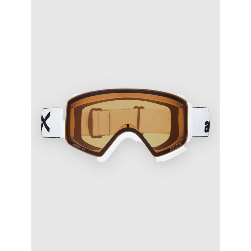 Tracker 2.0 White Kids Goggle–amber