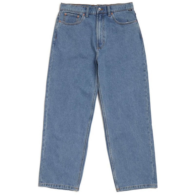 Check-5 Baggy Denim Pant Jeans – Stonewash/Blue