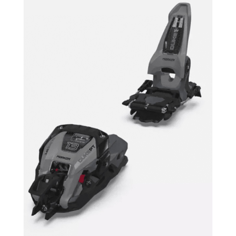 Marker Duke PT 13 Bindings with 100mm Brakes – Grey/Black