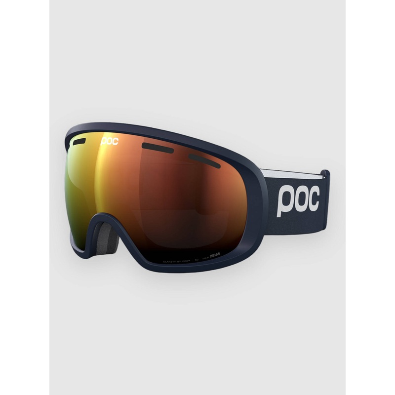 Fovea Apatite Navy Goggle–partly sunny orange