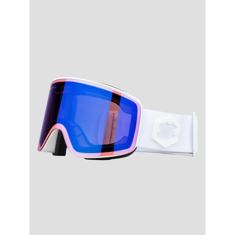 Electra 2 White Goggle–irid blue