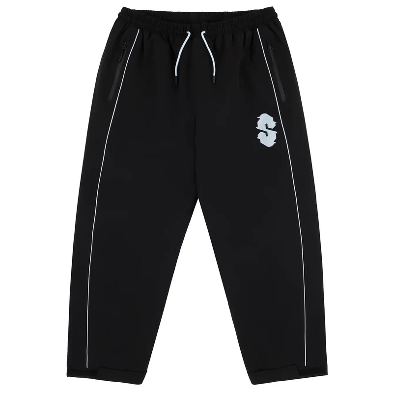 Insulated Track Snow Pants – Black