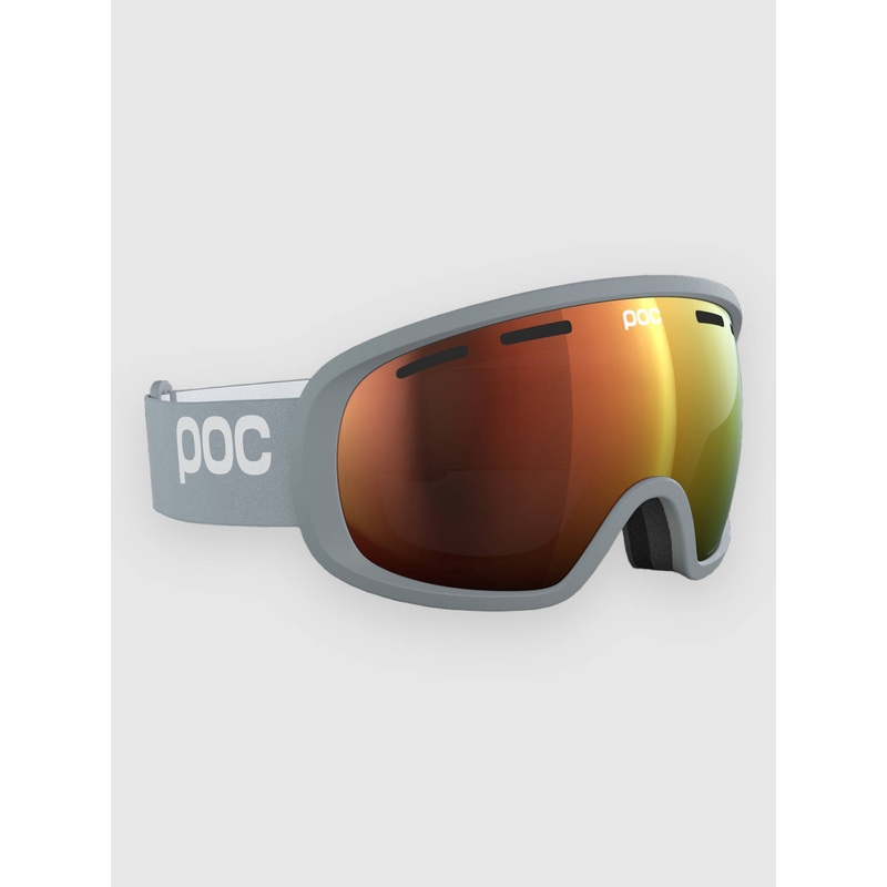 Fovea Granite Grey Goggle–partly sunny orange