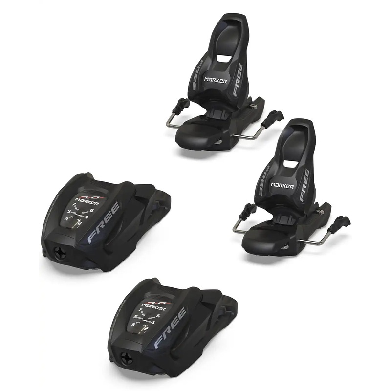 Free 7 Ski Bindings – Youth Black 2026