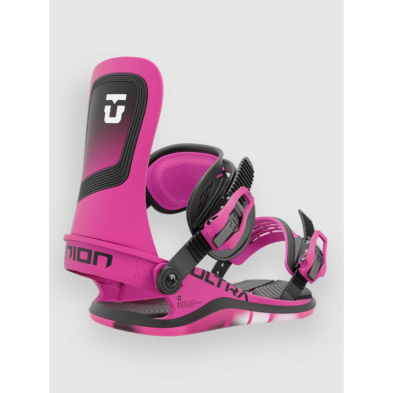Ultra Women 2025 Snowboard Bindings–hot pink