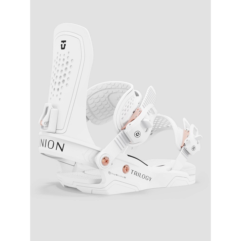 Trilogy 2025 Snowboard Bindings–white