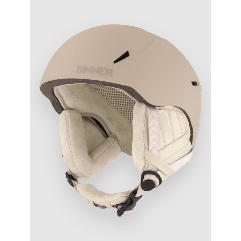 Crest Helmet–matte light grey