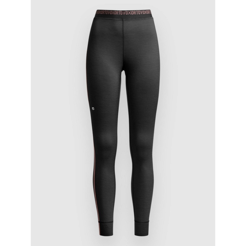 185 Rock ‘N’ Wool Long Base Layer Bottoms–black raven