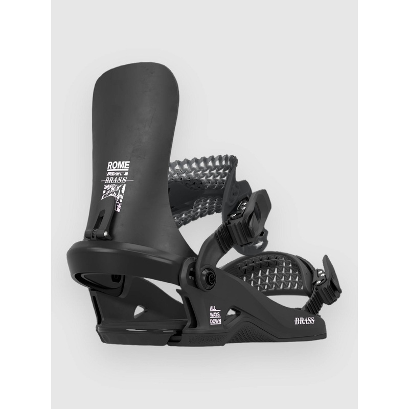 Brass HW 2026 Snowboard Bindings–black