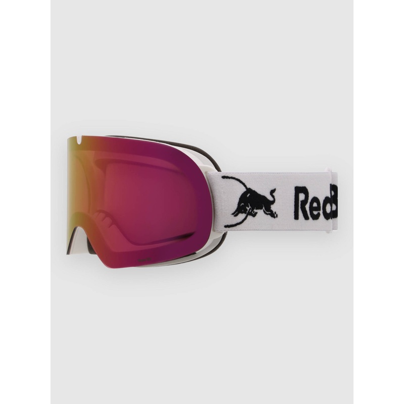 SOAR White Goggle–red with purple mirror