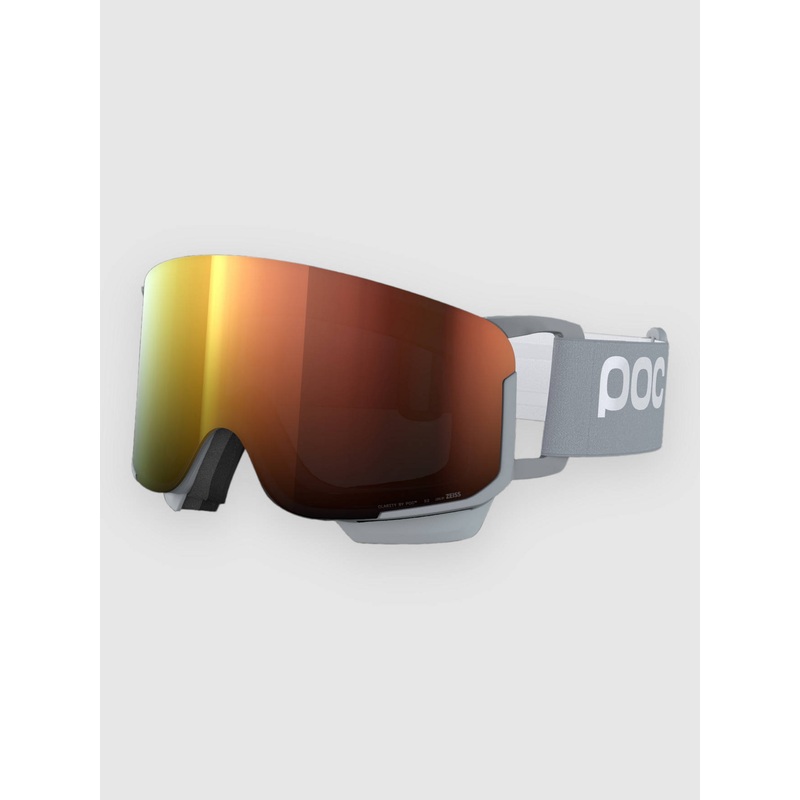 Nexal Mid Granite Grey Goggle–partly sunny orange