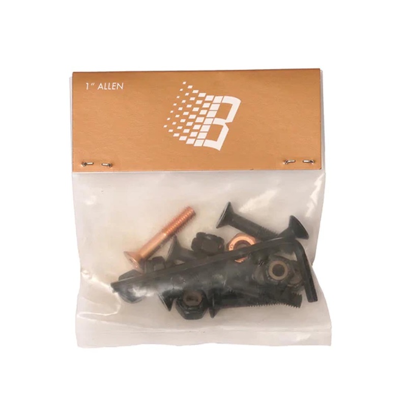 Allen 1″ Skateboard Hardware – Bronze