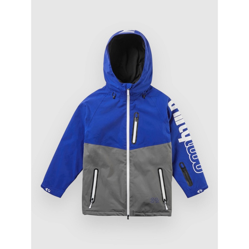 Youth Grasser Kids Insulator Jacket–blue