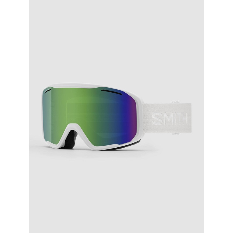 Blazer White Goggle–green solx mirror antifog