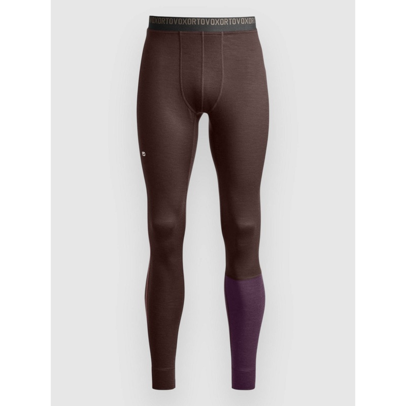 185 Rock ‘N’ Wool Long Base Layer Bottoms–dark chestnut