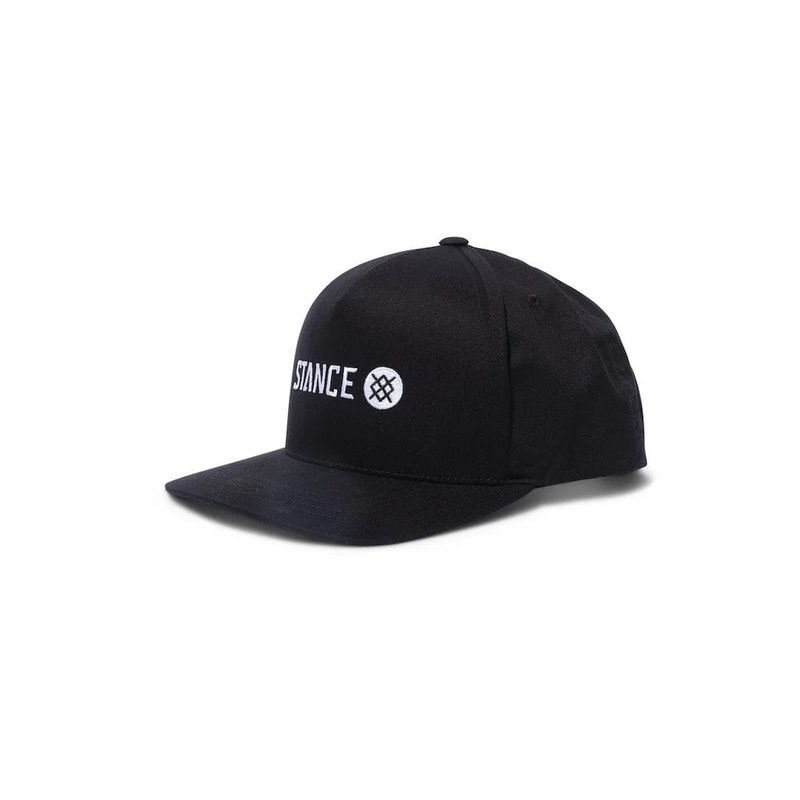 STANCE ICON SNAPBACK HAT BLACK