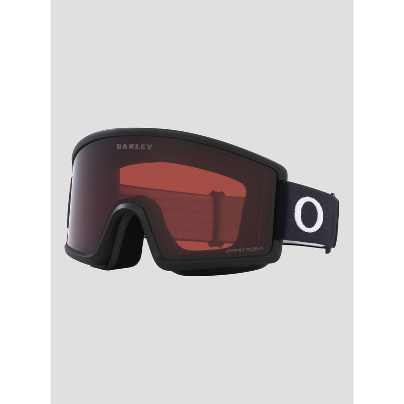 Target Line M Matte Black Goggle–prizm dark grey