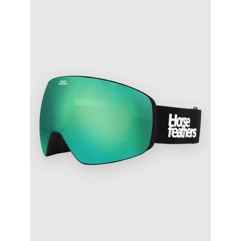 Scout Black Goggle–mirror green