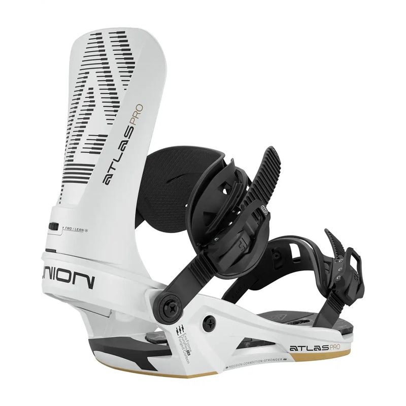Atlas Pro Snowboard Bindings – White 2026