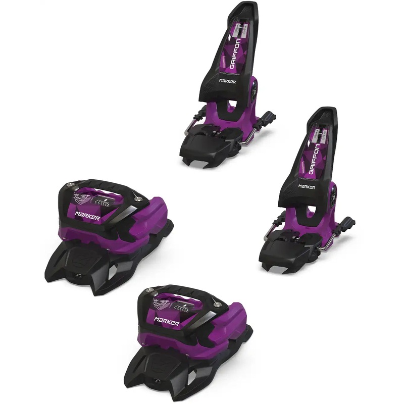 Griffon 13 Ski Bindings – Black/Purple 2026