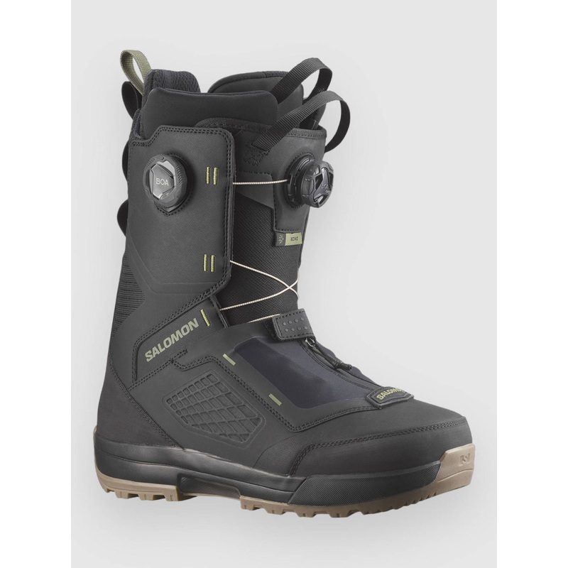 Echo Dual BOA 2026 Snowboard Boots–blk/blk/deep lichen green