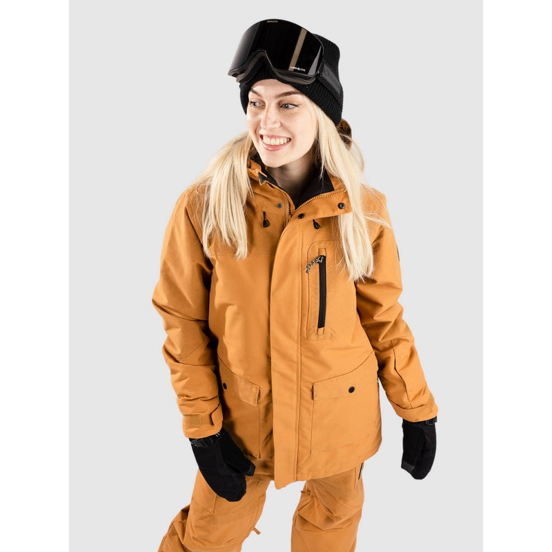 Utility Jacket–rich caramel