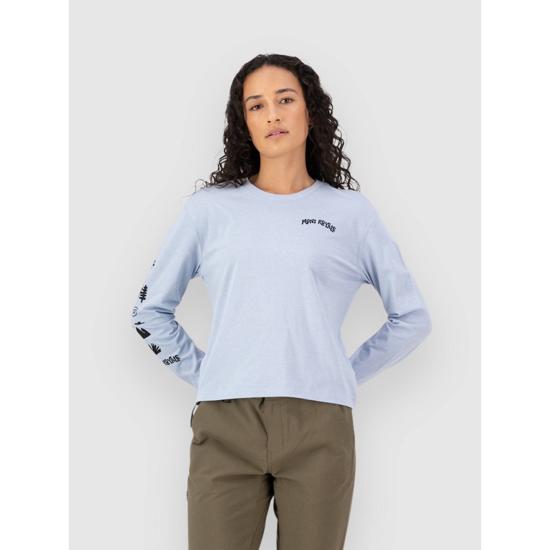 Yonder Merino Organic Cotton Base Layer Top–frost