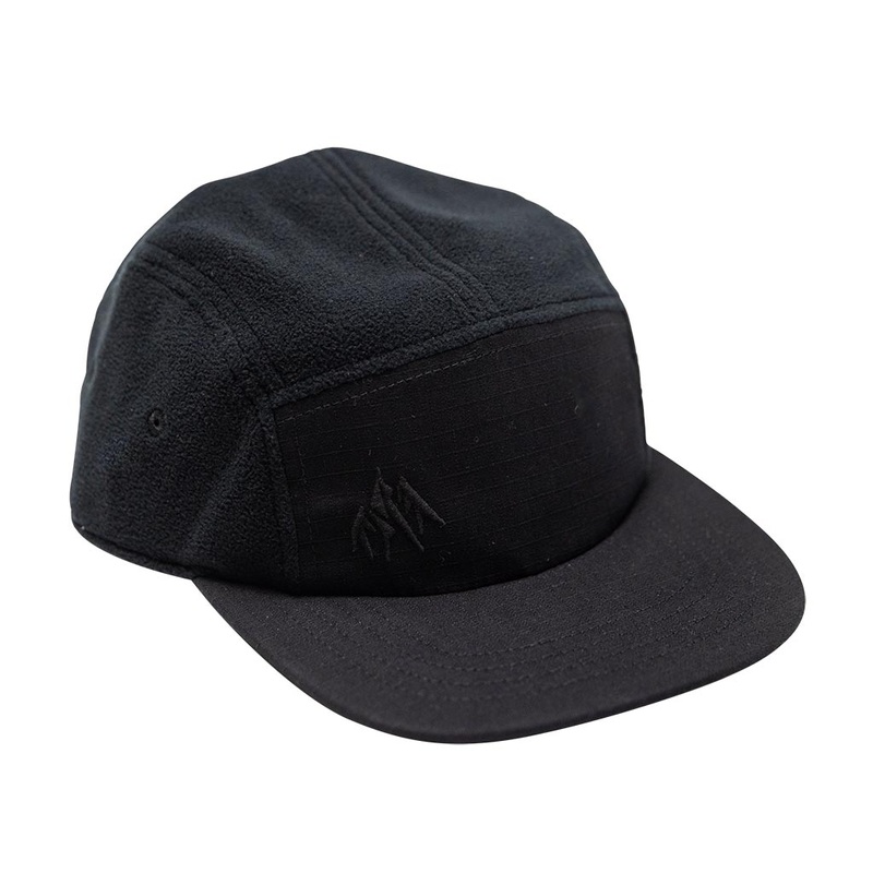 Jones Long Shadow Recycled Fleece Cap – Stealth Black