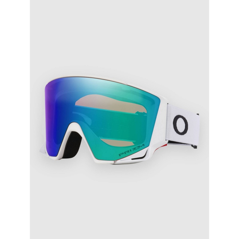Flow Scape M Matte White +Bonus Lens Goggle–prizm argon & prizm iced