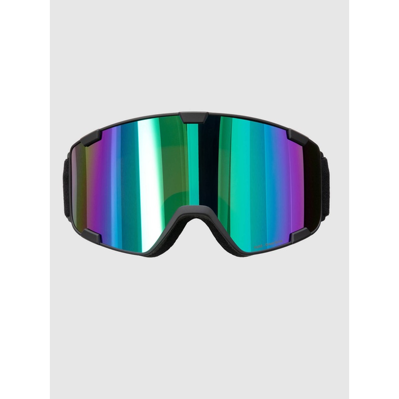 Park Black Goggle–green with green
